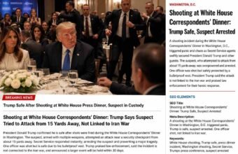 واشنگٹن میں وائٹ ہاؤس کوریسپونڈنٹس ڈنر کے دوران پیش آنے والے فائرنگ کے واقعے پر امریکی صدر ڈونلڈ ٹرمپ نے ردعمل دیتے ہوئے کہا ہے کہ مشتبہ حملہ آور نے تقریباً 15 گز کے فاصلے سے حملے کی کوشش کی اور بظاہر ہدف وہی تھے۔ ان کا کہنا تھا کہ ابتدائی معلومات کے مطابق اس واقعے کا ایران جنگ یا کسی بیرونی تنازع سے کوئی تعلق نظر نہیں آتا۔ ہفتے کی رات واشنگٹن میں منعقدہ اس اہم سالانہ میڈیا ڈنر کے دوران اچانک فائرنگ یا فائرنگ جیسی آوازوں نے تقریب میں موجود شرکاء میں شدید خوف و ہراس پھیلا دیا۔ صدر ڈونلڈ ٹرمپ، خاتون اول میلانیا ٹرمپ اور دیگر اعلیٰ حکام فوری طور پر سیکریٹ سروس کی حفاظت میں محفوظ مقام پر منتقل کر دئے گئے، جبکہ حملہ آور کو موقع پر ہی گرفتار کر لیا گیا۔ بعد ازاں میڈیا سے گفتگو کرتے ہوئے صدر ٹرمپ نے واقعے کی تفصیلات بتاتے ہوئے کہا کہ مشتبہ شخص کے پاس متعدد ہتھیار موجود تھے اور اس نے سیکیورٹی چیک پوائنٹ کے قریب حملہ کرنے کی کوشش کی۔ ان کے مطابق سیکریٹ سروس کے اہلکاروں نے غیر معمولی جرات اور بروقت کارروائی کرتے ہوئے صورتحال کو قابو میں لیا، جس سے ممکنہ طور پر ایک بڑے سانحے کو روکا گیا۔ صدر ٹرمپ نے بتایا کہ جس وقت واقعہ پیش آیا وہ اسٹیج کے قریب موجود تھے اور اچانک زوردار آوازیں سنیں، جو ابتدائی طور پر ٹرے گرنے یا کسی شے کے ٹوٹنے جیسی محسوس ہوئیں۔ ان کے مطابق وہ صورتحال سمجھنے کی کوشش کر رہے تھے کہ اسی دوران خاتون اول میلانیا ٹرمپ نے فوراً خبردار کیا کہ یہ خطرناک آوازیں ہیں، جس کے بعد سیکیورٹی اہلکار فوری طور پر حرکت میں آ گئے۔ امریکی صدر نے مزید کہا کہ حملہ آور نے تقریباً 15 گز کے فاصلے سے فائرنگ کی کوشش کی، تاہم ایک سیکریٹ سروس اہلکار اپنی ڈیوٹی کے دوران گولی لگنے سے محفوظ رہا کیونکہ اس نے بلٹ پروف جیکٹ پہن رکھی تھی۔ ٹرمپ نے بتایا کہ انہوں نے زخمی اہلکار سے بات بھی کی ہے اور اس کی حالت تسلی بخش ہے۔ انہوں نے واضح کیا کہ ابتدائی شواہد کے مطابق اس حملے کا ایران یا کسی بین الاقوامی جنگی صورتحال سے کوئی تعلق ثابت نہیں ہوا، تاہم تحقیقات جاری ہیں اور تمام پہلوؤں کا جائزہ لیا جا رہا ہے۔ ان کا کہنا تھا کہ گرفتار ملزم کا تعلق امریکی ریاست کیلیفورنیا سے بتایا جا رہا ہے اور اس کے پس منظر کی مکمل چھان بین کی جا رہی ہے تاکہ یہ معلوم ہو سکے کہ آیا وہ اکیلا ملوث تھا یا کسی بڑے نیٹ ورک کا حصہ تھا۔ صدر ٹرمپ نے کہا کہ اس واقعے میں سیکریٹ سروس اور دیگر سیکیورٹی اداروں نے فوری کارروائی کرتے ہوئے ہزاروں افراد کی جانیں محفوظ بنائیں۔ ان کے مطابق یہ ادارے مسلسل خطرات کے باوجود اپنی ذمہ داریاں بہترین انداز میں انجام دے رہے ہیں۔ انہوں نے مزید کہا کہ امریکہ میں سیاسی اختلافات کے باوجود اس طرح کے واقعات قابل مذمت ہیں اور قوم کو متحد ہونے کی ضرورت ہے۔ ٹرمپ کا کہنا تھا کہ ہم اپنی عوامی تقاریب کو منسوخ نہیں کریں گے اور معمول کے مطابق سرگرمیاں جاری رہیں گی۔ انہوں نے اعلان کیا کہ آئندہ 30 دن میں اس سے بھی بڑی اور محفوظ تقریب منعقد کی جائے گی۔ سیکیورٹی اداروں کے مطابق واقعے کی مکمل تحقیقات جاری ہیں اور یہ بھی دیکھا جا رہا ہے کہ حملہ آور کس طرح سخت سیکیورٹی حصار کو عبور کرنے میں کامیاب ہوا۔ ابتدائی طور پر اسے ایک انفرادی حملہ قرار دیا جا رہا ہے، تاہم کسی بھی ممکنہ نیٹ ورک یا سازش کے پہلو کو نظر انداز نہیں کیا جا رہا۔ یہ واقعہ ایسے وقت میں پیش آیا ہے جب واشنگٹن میں سیاسی سرگرمیاں اور انتخابی ماحول پہلے ہی شدید کشیدگی کا شکار ہیں، جس نے امریکی داخلی سیکیورٹی کے نظام پر ایک بار پھر سوالات کھڑے کر دیے ہیں۔