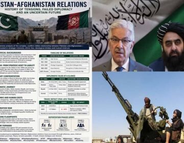 پاک افغان تعلقات کا بحران: تاریخی تناظر، عسکری تصادم، اور سفارتی تعطل کا جامع تجزیہ پاکستان اور افغانستان کے مابین تعلقات کی تاریخ پیچیدہ تزویراتی مفادات، نسلی و لسانی ہم آہنگی اور دائمی عدم اعتماد کا ایک ایسا مجموعہ ہے جو حالیہ برسوں میں ایک سنگین عسکری اور سفارتی بحران کی شکل اختیار کر چکا ہے۔ یہ رپورٹ ان تعلقات میں آنے والی حالیہ خرابی، اس کے تاریخی اسباب، شدت پسند گروہوں کے کردار، سفارتی مذاکرات کی ناکامیوں اور مستقبل کے ممکنہ منظر نامے کا ایک ماہرانہ اور مفصل جائزہ پیش کرتی ہے۔ پاکستان اور افغانستان کے تعلقات میں تناؤ کوئی نیا واقعہ نہیں ہے، بلکہ اس کی جڑیں 1947 میں پاکستان کی آزادی کے وقت سے جڑی ہوئی ہیں۔ افغانستان وہ واحد ملک تھا جس نے اقوام متحدہ میں پاکستان کی شمولیت کے خلاف ووٹ دیا تھا ۔ اس مخالفت کی بنیاد ڈیورنڈ لائن کا تنازع تھا، جسے افغانستان نے ایک بین الاقوامی سرحد کے طور پر تسلیم کرنے سے ہمیشہ انکار کیا ہے۔ افغان قیادت کا موقف رہا ہے کہ 1893 میں برطانوی ہند اور افغان امیر کے درمیان کھینچی گئی یہ لکیر محض ایک عارضی انتظامی تقسیم تھی جس نے پشتون قوم کو دو حصوں میں تقسیم کر دیا ۔    آزادی کے فوراً بعد افغانستان نے پاکستان کے اندر پشتونستان کی تحریک کی حمایت کی، جس کا مقصد پاکستان کے شمال مغربی سرحدی علاقوں کو الگ کر کے ایک آزاد ریاست قائم کرنا یا انہیں افغانستان میں شامل کرنا تھا ۔ اس نظریاتی اور علاقائی تنازع نے دونوں ممالک کے درمیان ابتدائی دہائیوں میں ہی عدم اعتماد کی دیوار کھڑی کر دی، جو 1961 اور 1963 کے درمیان سفارتی تعلقات کی مکمل منقطع ہونے پر منتج ہوئی ۔    تعلقات میں خرابی کے دوسرے بڑے مرحلے کا آغاز 1979 میں افغانستان پر سوویت یونین کے حملے سے ہوا۔ اگرچہ پاکستان نے افغان مجاہدین کی بھرپور حمایت کی اور لاکھوں مہاجرین کو پناہ دی، لیکن اس جنگ نے پاکستان کے اندر کلاشنکوف کلچر، منشیات اور شدت پسندی کے ایسے بیج بوئے جنہوں نے بعد ازاں خود پاکستان کی سلامتی کو خطرے میں ڈال دیا ۔ نائن الیون کے بعد جب پاکستان نے دہشت گردی کے خلاف عالمی جنگ میں امریکہ کا ساتھ دیا، تو طالبان اور پاکستان کے تعلقات میں ایک نیا موڑ آیا۔ پاکستان پر الزام لگایا گیا کہ وہ ایک طرف افغان طالبان کو پناہ دے رہا ہے اور دوسری طرف ان کے خلاف جنگ میں اتحادی بھی ہے، جس سے ڈبل گیم کا تاثر ابھرا اور دونوں ممالک کے درمیان سرد جنگ کی کیفیت پیدا ہو گئی ۔    دورانیہ تعلقات کی نوعیت اہم تنازع / محرک 1947–1960 شدید تناؤ ڈیورنڈ لائن اور پشتونستان تحریک 1961–1963 سفارتی بائیکاٹ سرحدی جھڑپیں اور قونصل خانوں پر حملے 1979–1989 تزویراتی تعاون سوویت یونین کے خلاف جہاد اور مہاجرین کی آمد 1996–2001 قریبی تعلقات طالبان کی پہلی حکومت کو تسلیم کرنا 2021 تا حال تزویراتی دشمنی ٹی ٹی پی کی محفوظ پناہ گاہیں اور سرحد پر باقاعدہ جنگ    طالبان اور پاکستان: تزویراتی گہرائی سے تزویراتی بوجھ تک یہ سوال کہ کیا یہ طالبان پہلے پاکستان کے تھے؟ تزویراتی حلقوں میں ایک اہم بحث کا موضوع رہا ہے۔ تاریخی طور پر، پاکستان نے 1990 کی دہائی میں طالبان کی تحریک کو افغانستان میں استحکام لانے اور ایک ایسی حکومت کے قیام کے لئے سپورٹ کیا جو پاکستان کے مفادات کی نگران ہو اور بھارت کے اثر و رسوخ کو روک سکے ۔ پاکستان ان چند ممالک میں شامل تھا جنہوں نے 1996 سے 2001 تک طالبان کی پہلی حکومت کو باقاعدہ تسلیم کیا ۔    تاہم، 2021 میں کابل پر طالبان کے دوبارہ قبضے کے بعد یہ تزویراتی حساب کتاب مکمل طور پر تبدیل ہو چکا ہے۔ اگرچہ اس وقت کے پاکستانی وزیر اعظم عمران خان نے طالبان کی واپسی کو "غلامی کی زنجیریں توڑنے" سے تعبیر کیا تھا، لیکن جلد ہی یہ واضح ہو گیا کہ افغان طالبان اب اسلام آباد کے زیر اثر رہنے کے بجائے ایک آزاد قوت کے طور پر ابھرے ہیں ۔ سب سے بڑا بحران "تحریک طالبان پاکستان" (ٹی ٹی پی) کے معاملے پر پیدا ہوا۔ پاکستان کا موقف ہے کہ افغان طالبان اور ٹی ٹی پی ایک ہی سکے کے دو رخ ہیں؛ ان کے درمیان نظریاتی، قبائلی اور تنظیمی روابط اتنے مضبوط ہیں کہ افغان طالبان انہیں چھوڑنے کے لئے تیار نہیں ہیں ۔    پاکستان کی نظر میں، افغان طالبان نے ٹی ٹی پی کو اپنی سرزمین پر محفوظ پناہ گاہیں فراہم کر کے پاکستان کے ساتھ بے وفائی کی ہے ۔ تزویراتی گہرائی کا جو تصور پاکستان نے برسوں سے پال رکھا تھا، وہ اب ایک تزویراتی بوجھ بن چکا ہے کیونکہ افغانستان سے ہونے والے حملوں میں پاکستانی سکیورٹی فورسز اور شہریوں کا جانی نقصان مسلسل بڑھ رہا ہے ۔    عسکری تصادم اور فضائی کارروائیوں کے اہداف پاکستان اور افغانستان کے مابین کشیدگی نے اس وقت خطرناک رخ اختیار کر لیا جب پاکستان نے اپنی سرزمین پر ہونے والے دہشت گرد حملوں کے جواب میں افغانستان کے اندر براہ راست فضائی کارروائیاں شروع کیں۔ یہ عسکری مداخلت اس بات کا واضح اعلان تھی کہ پاکستان اب صبر کی پالیسی ترک کر چکا ہے ۔    مارچ 2024 اور دسمبر 2024 کی فضائی کارروائیاں 18 مارچ 2024 کو پاکستان نے افغانستان کے سرحدی علاقوں خوست اور پکتیکا میں فضائی حملے کئے ۔ ان کارروائیوں کا مقصد حافظ گل بہادر گروپ کے کمانڈروں اور ٹی ٹی پی کے ٹھکانوں کو نشانہ بنانا تھا، جو شمالی وزیرستان میں ہونے والے ایک بڑے خودکش حملے میں ملوث تھے ۔ دسمبر 2024 میں پاکستان نے ایک بار پھر پکتیکا کے ضلع برمل میں کارروائی کی، جہاں پاکستان کے مطابق ٹی ٹی پی کے تربیتی مراکز اور اہم کمانڈروں کو ہلاک کیا گیا ۔    پاکستان کی فضائی کارروائیوں میں ٹی ٹی پی کی اعلیٰ قیادت کو نشانہ بنانے کی کوشش کی گئی ہے۔ اکتوبر 2025 میں پاکستان نے کابل میں ایک ڈرامائی فضائی حملہ کیا جس کا بنیادی ہدف ٹی ٹی پی کا امیر نور ولی محسود تھا ۔ اگرچہ وہ اس حملے میں بچ نکلنے میں کامیاب رہا، لیکن کابل جیسے شہر کے اندر اس نوعیت کی کارروائی نے افغان طالبان کو شدید دفاعی پوزیشن پر لا کھڑا کیا ۔    استاد قریشی: اکتوبر 2024 میں ایک سینیئر ٹی ٹی پی لیڈر استاد قریشی کو بھی ایک کارروائی میں ہلاک کیا گیا ۔    امید کیمپ (Omid Camp) پر حملہ: 16 مارچ 2026 کو کابل کے مضافات میں واقع ایک تنصیب کو نشانہ بنایا گیا ۔ طالبان نے دعویٰ کیا کہ یہ منشیات کے عادی افراد کی بحالی کا مرکز تھا جہاں 400 سے زائد افراد ہلاک ہوئے، جبکہ پاکستان کا موقف تھا کہ یہ نیٹو کا سابقہ اڈہ تھا جسے ٹی ٹی پی دہشت گردی کی منصوبہ بندی کے لیے استعمال کر رہی تھی ۔    پاکستان نے ان گروہوں کو فتنہ الخوارج کا نام دیا ہے اور میڈیا کو پابند کیا ہے کہ وہ انہیں اسی نام سے پکاریں، تاکہ ان کے مذہبی لبادے کو بے نقاب کیا جا سکے ۔    سفارتی مذاکرات کا سفر: دوحہ سے ارومچی تک پاکستان اور افغانستان کے درمیان بڑھتے ہوئے عسکری تصادم کو روکنے کے لئے بین الاقوامی سطح پر متعدد سفارتی کوششیں کی گئیں۔ ان مذاکرات میں قطر، ترکی، سعودی عرب اور چین نے کلیدی کردار ادا کیا، لیکن ہر بار کسی نہ کسی تعطل کی وجہ سے دیرپا امن قائم نہ ہو سکا۔ دوحہ اور استنبول مذاکرات (اکتوبر-نومبر 2025) مذاکرات کے اس سلسلے کا آغاز قطر کی ثالثی میں دوحہ میں ہوا، جہاں 18 سے 19 اکتوبر 2025 کو دونوں ممالک کے درمیان ایک عارضی جنگ بندی پر اتفاق کیا گیا ۔ اس کے بعد مذاکرات کا مرکز ترکی کا شہر استنبول بن گیا۔ استنبول میں مذاکرات کے تین دور ہوئے:    پہلا دور: 25 سے 30 اکتوبر 2025 تک جاری رہا، جس میں ترکی اور قطر کے وزرائے خارجہ نے ثالثی کی ۔    تیسرا دور: 6 سے 7 نومبر 2025 کو ہوا ۔    شرکاء: افغان وفد کی قیادت نائب وزیر داخلہ رحمت اللہ نجیب کر رہے تھے، جبکہ پاکستان کی جانب سے دفتر خارجہ اور سکیورٹی اداروں کے اعلیٰ حکام شامل تھے ۔    پاکستان نے مطالبہ کیا کہ طالبان کے سپریم لیڈر ہبت اللہ اخوندزادہ ایک باقاعدہ فتویٰ جاری کریں جس میں پاکستان کے خلاف جنگ کو غیر اسلامی قرار دیا جائے ۔ افغان وفد نے یہ کہہ کر انکار کر دیا کہ فتویٰ جاری کرنا دارالافتاء کا کام ہے اور وہ کسی بیرونی دباؤ پر ایسا نہیں کریں گے ۔ اس کے علاوہ پاکستان نے دہشت گردوں کی حوالگی کا مطالبہ کیا جسے افغان حکومت نے عدم کنٹرول کا عذر پیش کر کے مسترد کر دیا ۔    ریاض کانفرنس (دسمبر 2025) دسمبر 2025 کے پہلے ہفتے میں سعودی عرب نے ریاض میں مذاکرات کی میزبانی کی ۔ یہاں بھی فریقین نے جنگ بندی کی توسیع پر تو اتفاق کیا، لیکن ٹی ٹی پی کی پناہ گاہوں کے خاتمے کے لئے کوئی تحریری ضمانت نہ مل سکی ۔ پاکستان نے واضح کیا کہ محض خالی وعدوں سے کام نہیں چلے گا، بلکہ زمین پر ٹھوس کارروائی کی ضرورت ہے ۔    اپریل 2026 کو سب سے اہم مذاکرات چین کے شہر ارومچی (Urumqi)، سنکیانگ میں ہوئے ۔ یہ مذاکرات یکم اپریل سے 7 اپریل 2026 تک جاری رہے ۔    پاکستان اور افغانستان کے دفاعی، خارجہ اور سکیورٹی اداروں کے اعلیٰ سطح کے وفود نے شرکت کی ۔ چین کی جانب سے خصوصی ایلچی اور سفارت کاروں نے ثالثی کے فرائض انجام دئے۔    اگرچہ چین نے اسے ایک تعمیری عمل قرار دیا اور فریقین نے کشیدگی نہ بڑھانے پر اتفاق کیا، لیکن بنیادی ڈیڈ لاک برقرار ہے ۔ پاکستان قابل تصدیق کارروائی کا مطالبہ کر رہا ہے، جبکہ کابل کا اصرار ہے کہ ٹی ٹی پی پاکستان کا داخلی مسئلہ ہے اور اسے افغان سرزمین سے جوڑنا غلط ہے ۔    شہر / مقام تاریخ ثالثی بنیادی نتیجہ / تعطل کی وجہ دوحہ 18–19 اکتوبر 2025 قطر، ترکی عارضی جنگ بندی کا معاہدہ استنبول 25 اکتوبر – 7 نومبر 2025 ترکی، قطر فتویٰ کے مطالبے پر تعطل ریاض 4–6 دسمبر 2025 سعودی عرب جنگ بندی کی تجدید، تحریری ضمانت کا فقدان ارومچی 1–7 اپریل 2026 چین کشیدگی کم کرنے پر اتفاق، بنیادی مطالبات پر ڈیڈ لاک    پاک افغان تعلقات میں خرابی کا سب سے براہ راست اثر سرحد پر ہونے والی تجارت پر پڑا ہے۔ اکتوبر 2025 سے پاکستان نے سکیورٹی وجوہات کی بنا پر طورخم، چمن اور سپن بولدک جیسے اہم سرحدی راستوں کو کئی بار بند کیا ۔    افغان وزارت صنعت و تجارت کے مطابق، دونوں ممالک کے درمیان تجارت کا حجم 2024 میں 2.46 ارب ڈالر تھا، جو 2025 میں گر کر 1.77 ارب ڈالر رہ گیا، یعنی تقریباً 40 فیصد کی کمی واقع ہوئی ہے ۔ افغانستان کی پاکستان کو برآمدات میں 38 فیصد کمی آئی، جبکہ پاکستان سے درآمدات بھی 23 فیصد تک گر گئیں ۔ پاکستان کے لئے یہ بندش ماہانہ 2.5 ارب روپے کے ٹیکس ریونیو کے نقصان کا سبب بن رہی ہے ۔    تجارت میں اس تعطل کی وجہ سے افغانستان نے اپنا رخ ایران اور وسطی ایشیائی ریاستوں ازبکستان اور قازقستان کی طرف کر لیا ہے ۔ 2025 میں وسطی ایشیائی ریاستوں کے ساتھ افغان تجارت 122 ملین ڈالر سے بڑھ کر 216 ملین ڈالر تک پہنچ گئی ہے ۔    پاکستان نے غیر قانونی غیر ملکیوں کی واپسی کے منصوبے (IFRP) کے تحت لاکھوں افغانوں کو واپس بھیجنے کا سلسلہ شروع کر رکھا ہے ۔    پہلا مرحلہ اکتوبر 2023 میں شروع ہوا جس میں غیر دستاویزی افغانوں کو نکالا گیا ۔    دوسرا مرحلہ اپریل 2024 میں افغان سٹیزن کارڈ (ACC) ہولڈرز کو نشانہ بنایا گیا ۔    تیسرا مرحلہ اگست 2025 میں شروع ہوا جس کا ہدف 1.4 ملین پروف آف رجسٹریشن (PoR) کارڈ ہولڈرز ہیں ۔    انسانی حقوق کی تنظیموں اور اقوام متحدہ نے اس جبری انخلاء پر تشویش کا اظہار کیا ہے، کیونکہ واپس جانے والے افغانوں کو طالبان کے دور میں انسانی حقوق کی خلاف ورزیوں اور معاشی بدحالی کا سامنا کرنا پڑ سکتا ہے ۔ مستقبل میں یہ مسئلہ دونوں ممالک کے درمیان تلخی کی ایک مستقل وجہ بنا رہے گا، کیونکہ پاکستان اسے سکیورٹی کی ضرورت قرار دیتا ہے جبکہ کابل اسے نسلی امتیاز اور انسانی حقوق کی پامالی سمجھتا ہے ۔    پاکستان اور افغانستان کے درمیان حالیہ کشیدگی میں سوشل میڈیا نے پٹرول کا کام کیا ہے۔ دونوں جانب سے پروپیگنڈا اور غلط معلومات (Misinformation) کی تشہیر نے عوامی سطح پر نفرتوں کو ہوا دی ہے۔ افغان طالبان اور ان کے حامیوں نے ایکس (سابقہ ٹویٹر) پر پاکستان کے خلاف ایک منظم مہم چلا رکھی ہے ۔    طالبان کے پروپیگنڈا سیل نے تاجکستان کے انٹیلی جنس چیف اور دیگر غیر ملکی عہدیداروں کے نام سے جعلی اکاؤنٹس بنائے تاکہ پاکستان اور اس کے پڑوسیوں کے درمیان سفارتی تعلقات خراب کیے جا سکیں ۔    سوشل میڈیا پر پشتون اور بلوچ قوم پرستی کو ہوا دے کر پاکستانی شہریوں کو اپنی ریاست اور فوج کے خلاف اکسانے کی کوششیں کی جا رہی ہیں ۔    اسلام آباد میں دھماکوں یا سیاسی بحران کے بارے میں مصنوعی ذہانت (AI) سے تیار کردہ تصاویر اور جعلی خبریں پھیلا کر ہیجان پیدا کیا جاتا ہے ۔    تحقیقاتی رپورٹس کے مطابق، شدت پسند گروہوں میں داعش خراسان (ISK) ڈیجیٹل میدان میں سب سے زیادہ نفیس اور خطرناک پروپیگنڈا کر رہی ہے، جو 12 سے زائد زبانوں میں مواد تیار کرتی ہے ۔ تاہم، افغان سرزمین سے ہونے والے سوشل میڈیا استعمال میں ٹی ٹی پی کے حامی اور طالبان کے ڈیجیٹل اثاثے زیادہ متحرک ہیں جو براہ راست پاکستان کی داخلی سلامتی کو نشانہ بناتے ہیں ۔ پاکستان میں بھی قوم پرست اور مخصوص سیاسی حلقے ان بیانیوں کو نادانستہ یا دانستہ طور پر آگے بڑھاتے ہیں، جس سے دونوں ممالک کے شہریوں کے درمیان رابطے کے پل ٹوٹ رہے ہیں ۔    تعلقات میں خرابی کا ایک ابھرتا ہوا اور انتہائی خطرناک پہلو دریائے کنڑ (Kunar River) پر ڈیم کی تعمیر ہے ۔ افغانستان نے پاکستان سے مشاورت کے بغیر اس دریا پر ڈیم بنانے کا اعلان کیا ہے، جو خیبر پختونخوا کے لئے پانی کی فراہمی کا ایک اہم ذریعہ ہے ۔ پاکستان اسے آبی دہشت گردی کے طور پر دیکھتا ہے، کیونکہ اس سے پاکستان کے شمال مغربی علاقوں میں زراعت اور بجلی کی پیداوار بری طرح متاثر ہو سکتی ہے ۔    تزویراتی لحاظ سے، پاکستان کے لئے یہ صورتحال تشویشناک ہے کہ بھارت نے کابل میں اپنے سفارتی مشن کو دوبارہ فعال کر دیا ہے اور طالبان کے ساتھ قریبی تعلقات استوار کر رہا ہے ۔ پاکستان کو خدشہ ہے کہ افغانستان ایک بار پھر بھارت کے لئے لانچنگ پیڈ بن جائے گا، جیسا کہ سابقہ دورِ حکومت میں تھا ۔    پاکستان کا سرکاری بیانیہ اب انتہائی سخت ہو چکا ہے۔ وزیر دفاع خواجہ آصف نے اسے کھلی جنگ قرار دیا ہے اور کہا ہے کہ اگر کابل نے دہشت گردوں کو لگام نہ دی تو پاکستان اپنی سرحدوں کے اندر کارروائی کرنے کا حق محفوظ رکھتا ہے ۔ آرمی چیف جنرل عاصم منیر نے واضح کیا ہے کہ پاکستان کی سلامتی پر کوئی سمجھوتہ نہیں ہوگا اور افغان سرزمین کا پاکستان کے خلاف استعمال بند ہونا چاہئے ۔    دوسری طرف، طالبان حکومت کے ترجمان ذبیح اللہ مجاہد اور وزیر خارجہ امیر خان متقی کا کہنا ہے کہ پاکستان اپنی داخلی ناکامیوں کا ملبہ افغانستان پر نہ ڈالے ۔ ان کا موقف ہے کہ ٹی ٹی پی پاکستان کا اندرونی مسئلہ ہے اور کابل کسی کے خلاف جارحیت کا ارادہ نہیں رکھتا، لیکن اپنی خود مختاری کا دفاع کرنا جانتا ہے ۔    پاکستان اور افغانستان کے مابین تعلقات ایک ایسے موڑ پر ہیں جہاں واپسی کا راستہ مشکل نظر آتا ہے۔ تزویراتی گہرائی کا پرانا خواب اب ایک ڈراؤنی حقیقت بن چکا ہے۔ ارومچی میں ہونے والے حالیہ مذاکرات اگرچہ کشیدگی میں عارضی کمی کا باعث بن سکتے ہیں، لیکن جب تک ٹی ٹی پی کی پناہ گاہوں اور ڈیورنڈ لائن کی شناخت جیسے بنیادی مسائل حل نہیں ہوتے، یہ خطہ عدم استحکام کا شکار رہے گا۔ مستقبل میں پاکستان کی پالیسی مزید جارحانہ دفاع (Aggressive Defense) کی طرف مائل ہو سکتی ہے، جس میں فضائی حملے اور معاشی پابندیاں ایک معمول بن جائیں گی۔ دوسری طرف، افغانستان کا اپنی معیشت کو پاکستان سے الگ کر کے ایران اور وسطی ایشیا سے جوڑنا پاکستان کے تزویراتی اثر و رسوخ کو مزید کم کر دے گا۔ اس تمام صورتحال میں سب سے زیادہ نقصان دونوں ممالک کے عام شہریوں، تاجروں اور ان لاکھوں مہاجرین کا ہو رہا ہے جو دو ریاستوں کے انا اور مفادات کی جنگ میں پس رہے ہیں۔