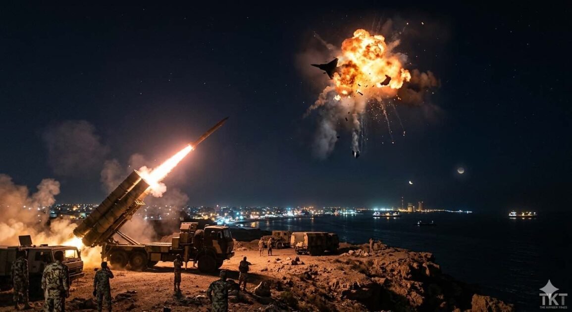 ایران: بوشہر میں فضائی دفاعی نظام کا دشمن طیارہ مار گرانے کا پشاور مانیٹرنگ ڈیسک: ایران کے ساحلی صوبے بوشہر میں فضائی دفاعی نظام نے مبینہ طور پر ایک دشمن (امریکی) طیارے کو مار گرایا ہے۔ اس واقعے کے بعد علاقے میں خوف و ہراس پھیل گیا، تاہم مقامی حکام نے صورتحال کو معمول کے مطابق قرار دیا ہے۔ ایرانی میڈیا اور نیم سرکاری خبر رساں ادارے تسنیم کے مطابق، آج رات بوشہر کے علاقے میں زوردار دھماکوں کی آوازیں سنی گئیں۔ ابتدائی طور پر ان دھماکوں کے حوالے سے قیاس آرائیاں کی جا رہی تھیں، تاہم بعد ازاں ایرانی حکام نے تصدیق کی کہ یہ آوازیں فضائی دفاعی نظام کے فعال ہونے اور ایک نامعلوم طیارے کو نشانہ بنانے کے نتیجے میں پیدا ہوئیں۔ ضلع جام کے گورنر نے میڈیا کو بتایا کہ سیکیورٹی فورسز نے بروقت کارروائی کرتے ہوئے ایک دشمن طیارے کو تباہ کر دیا ہے۔ انہوں نے مزید کہا کہ شہر میں اب صورتحال مکمل طور پر معمول کے مطابق ہے اور کسی قسم کا کوئی غیر معمولی واقعہ پیش نہیں آیا۔ اس اہم پیشرفت کے باوجود، تاحال امریکی حکام کی جانب سے کسی طیارے کے گرائے جانے یا تباہ ہونے کی تصدیق نہیں کی گئی ہے۔ عالمی عسکری مبصرین اس واقعے کو خطے میں بڑھتی ہوئی کشیدگی کے تناظر میں دیکھ رہے ہیں۔ واضح رہے کہ یہ واقعہ ایک ایسے وقت میں پیش آیا ہے جب خطے میں پہلے ہی شدید تناؤ پایا جاتا ہے۔ اس سے قبل برطانوی خبر رساں ادارے رائٹرزنے ایرانی خبر ایجنسی فارس کے حوالے سے یہ دعویٰ کیا تھا کہ ایران نے آبنائے ہرمز کے قریب امریکی بحری جہازوں کو نشانہ بناتے ہوئے بیلسٹک میزائل فائر کیے ہیں۔ اگرچہ ان میزائل حملوں کے بارے میں مزید تفصیلات تاحال واضح نہیں ہیں، لیکن بوشہر کے حالیہ واقعے نے خطے میں سیکیورٹی کی صورتحال کو مزید پیچیدہ بنا دیا ہے۔ دی خیبر ٹائمز اس خبر پر نظر رکھے ہوئے ہے اور جیسے ہی مزید مصدقہ تفصیلات سامنے آئیں گی، قارئین کو آگاہ کیا جائے گا۔