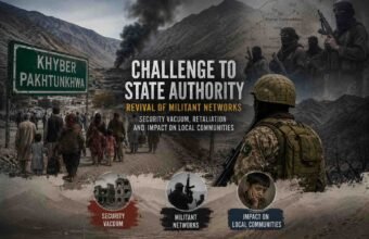 خیبر پختونخوا میں ریستی رٹ کا چیلینج، عسکری نیٹ ورکس کی بحالی، انتقامی خلا اور مقامی ابادی پر اثرات کا تنقیدی مطالعہ خیبر پختونخوا میں امن و امان کی ابتر صورتحال محض ایک مقامی انتظامی تعطل نہیں ہے، بلکہ یہ ایک وسیع تر علاقائی تزویراتی بحران کا شاخسانہ ہے جس نے ریاست کی رٹ کو ہلا کر رکھ دیا ہے ۔ اگست 2021 میں افغانستان میں طالبان کی دوبارہ آمد کے بعد سے، کالعدم تحریکِ طالبان پاکستان (TTP) اور دیگر عسکری دھڑوں کی کارروائیوں میں جو غیر معمولی تیزی آئی ہے، اس نے صوبے کے کونے کونے کو اپنی لپیٹ میں لے لیا ہے ۔ اعداد و شمار کے مطابق، عسکریت پسندوں کے حملوں کی تعداد جو 2021 میں محض 282 تھی، غیر معمولی رفتار سے بڑھتی ہوئی 2024 میں 1,758 سالانہ تک جا پہنچی ہے ۔ یہ خوفناک رجحان ظاہر کرتا ہے کہ عسکریت پسندوں نے نہ صرف جدید ترین امریکی ساختہ نائٹ ویژن اور تھرمل آلات تک رسائی حاصل کر لی ہے، بلکہ وہ سرحد پار محفوظ پناہ گاہوں کا بھرپور فائدہ اٹھا رہے ہیں ۔ اس عسکری پھیلاؤ کے نتیجے میں صوبے میں سیکیورٹی فورسز شدید دباؤ کا شکار ہیں، ریاستی عملداری بری طرح متاثر ہوئی ہے، اور شہری حقوق و عوامی جان و مال کا تحفظ ناممکن ہو کر رہ گیا ہے ۔    صوبائی سیکیورٹی کے اس مجموعی بگاڑ اور ریاستی عملداری کے زوال کا سب سے تشویشناک مظہر صوبے کے جنوبی اضلاع میں دیکھا جا سکتا ہے، جو کبھی عسکریت پسندی سے محفوظ تصور کئے جاتے تھے لیکن اب وہاں عسکریت پسندی کا نیا گڑھ قائم ہو چکا ہے جس نے پولیس کو پسپائی پر مجبور کر دیا ہے ۔ خاص طور پر ضلع کرک میں، جو کبھی پرامن سمجھا جاتا تھا، اب ایک اہم میدانِ جنگ میں تبدیل ہو چکا ہے ۔ پہلی بار شدت پسند تنظیموں نے اس ضلع تک براہِ راست رسائی حاصل کر کے سرکاری عملداری کو بری طرح متاثر کیا ہے اور صورتحال اس حد تک سنگین ہو چکی ہے کہ شام ہونے سے قبل ہی پولیس کو تھانوں اور قلعہ نما چوکیوں تک محدود کر دیا گیا ہے ۔ کرک میں حالیہ دنوں میں سیکیورٹی چیک پوسٹوں پر کواڈ کاپٹر ڈرونز کے ذریعے بمباری کی گئی، اور جب زخمی سیکیورٹی اہلکاروں کو منتقل کرنے کے لئے ایمبولینسیں روانہ ہوئیں تو عسکریت پسندوں نے گھات لگا کر ان پر حملہ کیا، لاشوں کو نذرِ آتش کیا اور گاڑیوں کو پھونک دیا ۔ اس منظم عسکری اجارہ داری نے پولیس فورس کی دن ڈھلنے کے بعد نقل و حرکت کو صفر کر دیا ہے اور مضافاتی و دیہی پٹی پر عسکریت پسندوں کی غیر اعلانیہ حکمرانی قائم ہو چکی ہے ۔    کرک کی اس ابتر صورتحال کے ساتھ ساتھ دیگر جنوبی اضلاع میں بھی قانون نافذ کرنے والے اداروں کی پسپائی اور عسکریت پسندوں کا گہرا نفوذ نمایاں ہے۔ ضلع لکی مروت میں عسکریت پسندوں نے پولیس کا وہ حشر نشر کر دیا ہے کہ اب قانون نافذ کرنے والے ادارے بقا کی جنگ لڑ رہے ہیں ۔ لکی مروت میں پولیس اسٹیشنوں پر مسلسل ہونے والے راکٹ اور دستی بموں کے حملوں، اور سڑک کنارے نصب بارودی سرنگوں کے ذریعے پولیس افسران کی ہلاکتوں نے فورس کے حوصلے پست کر دئے ہیں ۔ ستمبر 2024 میں، عاجز آ کر لکی مروت کے پولیس اہلکاروں نے اپنی چوکیاں اور ڈیوٹیاں چھوڑیں اور تاجہ زئی کے مقام پر انڈس ہائی وے بلاک کر کے تاریخی دھرنا دیا ۔ ان مظاہرین کا کھلا مطالبہ تھا کہ اگر سیکیورٹی فورس کو جدید ہتھیار اور جنگی اختیارات دئے جائیں تو وہ عسکریت پسندی کا خاتمہ کر سکتے ہیں، لیکن ریاستی حکام انہیں بے یار و مددگار چھوڑ چکے ہیں ۔ اسی طرح ضلع بنوں، ٹانک اور ڈیرہ اسماعیل خان میں بھی عسکریت پسندوں نے نہ صرف سرکاری عملداری کو شدید متاثر کیا ہے، بلکہ یہاں کے عوام کا جینا بھی محال ہو گیا ہے ۔ ڈیرہ اسماعیل خان اور ٹانک میں روزانہ کی بنیاد پر بینک کی کیش گاڑیوں کی لوٹ مار، تاجروں کا اغوا برائے تاوان اور بنوں میں مئی 2026 میں ایک چیک پوسٹ پر گاڑی کے ذریعے کئے گئے خودکش دھماکے میں 15 پولیس اہلکاروں کی شہادت نے یہ ثابت کر دیا ہے کہ پورا جنوبی ریجن عسکریت پسندوں کے چنگل میں آ چکا ہے ۔    جنوبی اضلاع کی اس سیکیورٹی دلدل کا موازنہ اگر قبائلی اضلاع کی موجودہ صورتحال سے کیا جائے تو یہ واضح ہوتا ہے کہ مئی 2018 میں وفاق کے زیرِ انتظام قبائلی علاقوں (FATA) کا خیبر پختونخوا کے ساتھ الحاق اس تزویراتی وعدے کے باوجود ناکام رہا کہ اس سے یہاں کی محرومیوں کا خاتمہ ہوگا، ترقیاتی خوشحالی آئے گی اور امن کا بول بالا ہوگا ۔ انضمام کے آٹھ سال بعد بھی ریاستی دعووں کی دھجیاں اڑائی گئی ہیں ۔ نہ تو ان قبائلی اضلاع کی تاریخی محرومیوں کا ازالہ کیا گیا، بلکہ اس کے برعکس یہ خطہ پہلے سے بھی کہیں زیادہ شدید بدامنی کا شکار ہو چکا ہے ۔ ریاستی ڈھانچے کی منتقلی اتنی ناقص اور عجلت پسندانہ تھی کہ نوآبادیاتی دور کے قانون (FCR) کے خاتمے کے بعد پیدا ہونے والے سیکیورٹی اور انتظامی خلا کو پورا نہیں کیا جا سکا ۔ اس سنگین سیکیورٹی بحران کا سب سے ہولناک سماجی اثر یہ نکلا ہے کہ کوئی بھی طاقت اور مالی حیثیت رکھنے والا قبائلی شخص عسکریت پسندوں کے ڈر اور معاشی زوال کی وجہ سے قبائلی اضلاع سے نکل کر پشاور ، اسلام آباد یا ملک کے دیگر شہروں میں منتقل ہونا چاہتا ہے ۔ اس کے برعکس، جس غریب شخص کے پاس ہجرت کرنے کی طاقت اور وسائل نہ ہوں، وہ ان جنگ زدہ اضلاع میں عملاً یرغمال بنے اپنے تلخ ترین دن گزارنے پر مجبور ہے ۔    قبائلی اضلاع کے اس سماجی و سیکیورٹی خلا کے معاشی اثرات پورے صوبے کی کاروباری برادری اور عام شہریوں پر بھی بھتہ خوری کی شکل میں مرتب ہو رہے ہیں۔ خیبر پختونخوا میں بدامنی کا سب سے سنگین مالی مظہر بھتہ خوری (Bhatta) کا وہ منظم جال ہے جس نے اب باقاعدہ ایک متوازی متحرک ٹیکسیشن کی شکل اختیار کر لی ہے اور عسکریت پسندوں کی بقا و فنانسنگ کا ایک بڑا حصہ اسی بھتے سے حاصل ہوتا ہے ۔ صوبے میں بھتہ خوری اس وقت اپنے عروج پر پہنچ چکی ہے جہاں عسکریت پسند گروہ اب نہ صرف بڑے سرمایہ داروں اور صنعت کاروں کو واٹس ایپ کالز اور ٹی ٹی پی کے لیٹر ہیڈز پر دھمکیاں دے کر لاکھوں ڈالر وصول کر رہے ہیں بلکہ انتہائی غریب طبقہ بھی اس عذاب سے محفوظ نہیں ہے ۔ حالت یہ ہے کہ سڑک کنارے ریڑھیاں لگانے والے غریب ریڑھی فروش بھی شدت پسند تنظیموں کو باقاعدہ بھتے کی وصولی کر کے ہی پیاز، آلو اور ٹماٹر بیچنے پر مجبور ہیں ۔ انکار کی صورت میں ان کی ریڑھیوں کو نذرِ آتش کر دیا جاتا ہے یا ان پر فائرنگ کی جاتی ہے ۔ صوبائی حکومت کی جانب سے احساس ریڑھی بان روزگار تحفظ بل 2025 کا مسودہ تیار کرنا اس معاشی المئے کا سب سے بڑا ثبوت ہے، جس کا بنیادی مقصد 140,000 سے زائد غریب دکانداروں کو اس منظم بھتہ خور مافیا کے چنگل سے بچانا ہے ۔    مذکورہ معاشی نچوڑ کی جڑیں عسکریت پسندی کی مالیاتی فنڈنگ کے منظم نیٹ ورکس سے جڑی ہوئی ہیں۔ عسکریت پسندوں کے ان فنڈنگ نیٹ ورکس کے بنیادی اہداف میں بڑے صنعت کار اور سرمایہ دار شامل ہیں جنہیں واٹس ایپ پیغامات، غیر ملکی نمبرز اور براہ راست اغوا برائے تاوان کے خطرات کا سامنا کرنا پڑتا ہے جس سے صنعتیں بند ہو رہی ہیں اور سرمایہ بیرون ملک منتقل ہو رہا ہے ۔ ان کی اس فنڈنگ کا ایک بڑا حصہ کابل، خوست اور لغمان میں بنے حوالہ اور ہنڈی کے نیٹ ورکس کے ذریعے منظم کیا جاتا ہے ۔ مزید برآں، عسکریت پسند سرکاری اور نجی ٹھیکیداروں سے ترقیاتی اور تعمیراتی منصوبوں پر 5% سے 15% تک جبری ٹیکسیشن کی شکل میں بھتہ لیتے ہیں، جس کی وجہ سے انفراسٹرکچر کے اہم منصوبے اور سی پیک فیز 2.0 کے کام معطل ہو رہے ہیں ۔ اس کام کو منظم کرنے میں شمالی و جنوبی وزیرستان کے عسکری کمانڈرز براہِ راست ملوث ہیں ۔ اس کے علاوہ، شدت پسندوں کو چرس اور افیون کی فصلوں پر 20% سے 30% تک کا براہ راست شیئر دے کر منشیات کے ڈیلرز اور اسمگلر بھی بھتہ دیتے ہیں، جس سے غیر قانونی معیشت کو فروغ ملتا ہے اور یہ کالا دھن عسکریت پسندی کی فنڈنگ کے کام آتا ہے ۔ اس غیر قانونی منشیات ٹیکسیشن کو تحریک طالبان پاکستان اور وادی تیراہ میں متحرک لشکرِ اسلام جیسی تنظیمیں باقاعدہ فنڈنگ کے ذریعے کے طور پر استعمال کرتی ہیں ۔ اس کے ساتھ ساتھ، انتہائی نچلے درجے پر غریب ریڑھی فروشوں اور دکانداروں سے ہفتہ وار یا ماہانہ بنیادوں پر مائیکرو بھتہ خوری کی جاتی ہے جہاں مقامی فعال عسکری سیل اور غنڈہ مافیا کا گٹھ جوڑ غریب خاندانوں کا معاشی استحصال کرتا ہے ۔    ریاستی سطح پر ان معاشی اور مالی نیٹ ورکس کو توڑنے کے لیے دہائیوں پر محیط بدامنی کو ختم کرنے کے نام پر سیکیورٹی اداروں کی جانب سے اب تک متعدد عسکری آپریشنز (مثلاً سوات آپریشن، ضربِ عضب، رد الفساد اور حالیہ آپریشن عزم استحکام) کئے جا چکے ہیں، لیکن یہاں مستقل امن کا قیام ایک خواب بن کر رہ گیا ہے ۔ اس ناکامی کے برعکس، حکومت نے ڈیجیٹل میڈیا کے متعدد نیٹ ورکس بنا کر یہاں ترقی، بحالی اور خوشحالی کے ایسے قصیدے گھڑے ہیں جو تھکنے کا نام نہیں لیتے، جبکہ زمینی حقائق اس کے بالکل برعکس ہے ۔ قبائلی اور جنوبی اضلاع میں وہی پرانی محرومی، وہی خوفناک بدامنی، بلکہ اب تو یہ کہا جاتا ہے کہ عسکریت پسندی کی موجودہ لہر 2014 سے قبل کی بدامنی سے بھی زیادہ ہولناک اور سنگین شکل اختیار کر چکی ہے ۔ اس تضاد کو چھپانے کے لئے ریاستی سطح پر ایک غیر اعلانیہ سنسرشپ لاگو ہے، جس کی وجہ سے پاکستانی قومی میڈیا پر بھی خیبر پختونخوا کی اس ابتر بدامنی، روزانہ کی ہلاکتوں، اور قبائلی اضلاع کی گہری سیکیورٹی و سماجی محرومی کو بالکل رپورٹ نہیں کیا جا رہا، جس کے باعث یہاں کا عام شہری خود کو ملک سے کٹا ہوا محسوس کرتا ہے ۔    اس میڈیا بلیک آؤٹ کے پسِ پردہ عسکریت پسندوں کا تنظیمی ڈھانچہ جس تیزی سے مضبوط ہوا ہے، وہ ایک تزویراتی حقیقت ہے۔ مثال کے طور پر، سال 2014 میں شروع کئے گئے آپریشن ضربِ عضب کے دوران عسکریت پسندوں کا جو تنظیمی نیٹ ورک عارضی طور پر توڑ دیا گیا تھا، عسکری منصوبہ بندی میں تزویراتی خامیوں کے باعث وہ نیٹ ورک اب نہ صرف دوبارہ جوڑ دیا گیا ہے، بلکہ پہلے سے بھی زیادہ طاقتور اور فعال ہو کر سامنے آیا ہے ۔ اس نیٹ ورک کے جڑنے کی اصل وجہ یہ تھی کہ ضربِ عضب کے دوران عسکریت پسند بھاگ کر افغانستان چلے گئے تھے ۔ 2021 میں امریکی افواج کے انخلا اور افغان طالبان کی کابل آمد کے بعد، ان جنگجوؤں کو محفوظ پناہ گاہیں ملیں، جہاں سے انہوں نے سرحد پار نقل و حرکت تیز کی اور جدید امریکی ہتھیاروں کی اسمگلنگ کے ذریعے پاکستان کے سرحدی اور جنوبی اضلاع میں اپنے نیٹ ورکس کو دوبارہ سے بحال اور فعال کر دیا ۔    عسکریت پسندوں کی اس دوبارہ تنظیمِ نو میں ان کی تنظیمی مضبوطی اور نت نئے تزویراتی اتحادوں کا کلیدی کردار ہے ۔ گزشتہ چند سالوں میں عسکریت پسندوں کے کئی منتشر اور الگ ہو جانے والے دھڑوں کو دوبارہ تحریکِ طالبان پاکستان (TTP) کے مرکزی ڈھانچے میں جوڑ دیا گیا ہے ۔ عسکری امور کے ماہرین کے مطابق، ٹی ٹی پی کا موجودہ امیر مفتی نور ولی محسود بکھری ہوئی شدت پسند تنظیموں اور دھڑوں کو ایک پلیٹ فارم پر اکٹھا کرنے کا غیر معمولی ماہر مانا جاتا ہے، جس نے سخت نظم و ضبط قائم کر کے عسکریت پسندوں کی فیلڈ آپریشنل صلاحیت کو مضبوط کیا ہے ۔ اس عسکری ارتقاء کا سب سے خطرناک پہلو شمالی وزیرستان کے روایتی حافظ گل بہادر گروپ (HGBG) کا دن بہ دن مضبوط ہونا ہے، جو حکومتِ پاکستان کے لئے ایک بڑا دردِ سر بنتا جا رہا ہے ۔ اب اس گروپ نے اپنا باقاعدہ تنظیمی نام بدل کر اتحاد المجاہدین پاکستان (IMP) رکھ لیا ہے اور اس مہلک عسکری اتحاد میں ٹی ٹی پی حکیم اللہ محسود گروپ، لشکرِ اسلام گروپ اور حرکت الانقلابِ اسلامی پاکستان جیسے دھڑے شامل ہو چکے ہیں ۔    شدت پسندوں کے ان نیٹ ورکس کی تفصیلی اندرونی دھڑے بندیوں کا جائزہ لیا جائے تو ان کے عزائم اور اثرات واضح ہوتے ہیں۔ کالعدم تحریکِ طالبان پاکستان (TTP) مفتی نور ولی محسود کی کلیدی قیادت میں تقریباً 80 سے زائد چھوٹے مقامی عسکری سیلز (ڈالگئی) کے اتحاد کی شکل میں متحرک ہے ۔ یہ تنظیم بنیادی طور پر جنوبی و مغربی اضلاع، سوات اور وزیرستان کے علاقوں میں سرگرم ہے اور منظم گوریلا حملوں، سیکیورٹی فورسز کی ٹارگٹ کلنگ اور بھتہ خوری کے ذریعے اثر و رسوخ بڑھاتی ہے ۔ دوسری جانب، اتحاد المجاہدین پاکستان (IMP) کا نیا اتحاد حافظ گل بہادر، لشکرِ اسلام اور حرکت الانقلابِ اسلامی کی شراکت داری سے شمالی وزیرستان، بنوں، خیبر اور وادی تیراہ میں فعال ہے ۔ یہ گروہ فوجی چھاؤنیوں پر بارود سے بھری گاڑیوں کے خودکش حملوں اور نائٹ ویژن اسنائپنگ میں مہارت رکھتا ہے ۔ ان کے ساتھ ساتھ، ٹی ٹی پی سے منحرف ہونے والا متشدد گروپ ٹی ٹی پی جماعت الاحرار (JuA) پشاور، مہمند، باجوڑ اور نوشہرہ پٹی پر سرگرم ہے، جو اگرچہ ٹی ٹی پی کے ساتھ نظریاتی الحاق رکھتا ہے مگر آزاد فیلڈ آپریشنز کے تحت شہری علاقوں میں دستی بموں کے حملے اور ٹارگٹ کلنگز کرتا ہے، جس کے باعث عام شہری روز بہ روز شدید غیر یقینی اور خوف و ہراس کی صورتحال سے دوچار ہیں ۔    اس مسلسل اور منظم بدامنی کے براہِ راست اور مہلک معاشی اثرات صوبے کے غریب عوام اور کاروباری طبقے پر مرتب ہو رہے ہیں، جس کی وجہ سے غربت اور بے روزگاری میں ہوشربا اضافہ ہوتا جا رہا ہے ۔ صوبائی دارالحکومت پشاور میں واقع حیات آباد انڈسٹریل اسٹیٹ (HIE)، جو کبھی صوبے کی معاشی ریڑھ کی ہڈی تصور کی جاتی تھی، اب عملاً کھنڈر بننے جا رہی ہے کیونکہ وہاں درجنوں صنعتیں اور فیکٹریاں تیزی سے بند ہو رہی ہیں ۔ فیکٹری مالکان اور چیمبر آف کامرس کے نمائندے اس صنعتی بندش کی دو بڑی اور بنیادی وجوہات بیان کر رہے ہیں۔ پہلی وجہ بدامنی اور بھتہ خوری ہے جس کے تحت حیات آباد کے فیکٹری مالکان کو عسکریت پسندوں کی جانب سے واٹس ایپ پر کروڑوں روپے کے بھتے کے پیغامات مل رہے ہیں اور انکار کرنے والوں کے گھروں اور فیکٹریوں کو دستی بموں سے اڑا دیا جاتا ہے ۔ اس خوف کی وجہ سے سینکڑوں مینوفیکچررز اپنا تمام سرمایہ لے کر بیرونِ ملک یا پنجاب منتقل ہو چکے ہیں ۔ دوسری بڑی وجہ بجلی کے ناقابلِ برداشت بلز اور گیس کنکشنز پر پابندی ہے، جس کی وجہ سے اب کارخانہ دار فیکٹریاں چلانے کی مالی سکت ہی نہیں رکھتے، جس کی وجہ سے روزانہ کارخانے بند ہو رہے ہیں اور مزدور بیروزگار ہو رہے ہیں ۔ اعداد و شمار بتاتے ہیں کہ سمال انڈسٹریز ڈویلپمنٹ بورڈ (SIDB) کے تحت 55 فیصد اور سرحد ڈویلپمنٹ اتھارٹی (SDA) کے زیرِ انتظام 64 فیصد کارخانے اب مکمل طور پر بند ہو چکے ہیں ۔    خیبر پختونخوا کے بگڑتے ہوئے سلامتی کے حالات کا براہِ راست تعلق پاکستان اور افغان امارتِ اسلامی کے مابین بڑھتے ہوئے تزویراتی اور سرحدی تنازعات سے ہے ۔ فروری 2026 میں دونوں ممالک کے درمیان بھڑک اٹھنے والی باقاعدہ سرحدی جنگ، جس میں فضائی حملے اور ڈرون حملے شامل تھے، نے دونوں پڑوسیوں کے تعلقات کو بدترین نہج پر پہنچا دیا ہے ۔ چین، جس نے پاکستان میں سی پیک منصوبوں پر 65 ارب ڈالر کی سرمایہ کاری کر رکھی ہے، ان حملوں اور سیکیورٹی بحران سے شدید تشویش کا شکار ہے ۔ اس جیو پولیٹیکل تعطل میں سب سے تشویشناک تزویراتی موڑ اس وقت آیا جب امارتِ اسلامی افغانستان نے چین کو ایک اہم اجلاس میں مطلع کیا کہ کابل کی یہ کوشش ہے کہ وہ پاکستانی طالبان کی مرکزی قیادت اور ان کے تمام عسکری دھڑوں کو زبردستی افغان سرزمین سے نکال کر واپس پاکستان کی سرحد کے اندر دھکیل دے رہے ہیں ۔ افغان طالبان یہ اقدام اس لئے کر رہے ہیں تاکہ ان پر دہشت گردوں کی پشت پناہی کے لگنے والے عالمی الزامات اور سفارتی بلیک میلنگ کا راستہ مکمل طور پر روکا جا سکے ۔ اس تزویراتی فیصلے کے تحت، سنکیانگ کے ایغور علیحدگی پسندوں کا مہلک گروہ ای ٹی آئی ایم یا رکستان اسلامک پارٹی (ETIM/TIP) بھی مجبوراً افغانستان سے نکل کر پاکستان کے قبائلی اضلاع کا رخ کرے گا ۔ سینکڑوں اور ہزاروں کی تعداد میں انتہائی تربیت یافتہ جنگجوؤں کی قبائلی اضلاع کی طرف یہ زبردستی منتقلی خیبر پختونخوا میں سیکیورٹی کی صورتحال کو ایک ایسی دلدل میں دھکیلنے والی ہے جہاں سے نکلنا شاید ریاست کے بس میں نہ رہے، اور یہ خدشہ روز بہ روز حقیقت بنتا جا رہا ہے کہ امن و امان کی یہ بدترین صورتحال ناقابلِ تلافی حد تک مزید خراب ہو جائے گی ۔