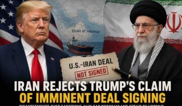Iran rejects Donald Trump's claim of a June 14 agreement signing as diplomatic tensions continue over a proposed U.S.-Iran deal, sanctions, nuclear issues, and the Strait of Hormuz.
