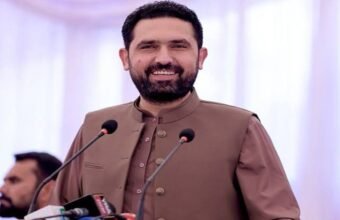 Khyber Pakhtunkhwa Chief Minister Sohail Afridi speaking at a grand Jirga against federal tax implementation in merged districts.