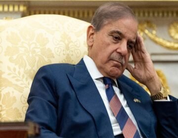Prime Minister Shehbaz Sharif chairing a cabinet meeting in Islamabad to discuss government performance and potential ministerial reshuffling.