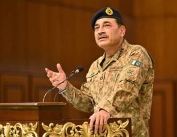 "Field Marshal Asim Munir presiding over the 276th Corps Commanders Conference at General Headquarters in Rawalpindi."